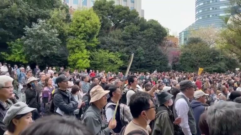 【衝撃】4月13日のパンデミック条約反対デモ、1万人どころか2万～3万人集まったらしい・・・。